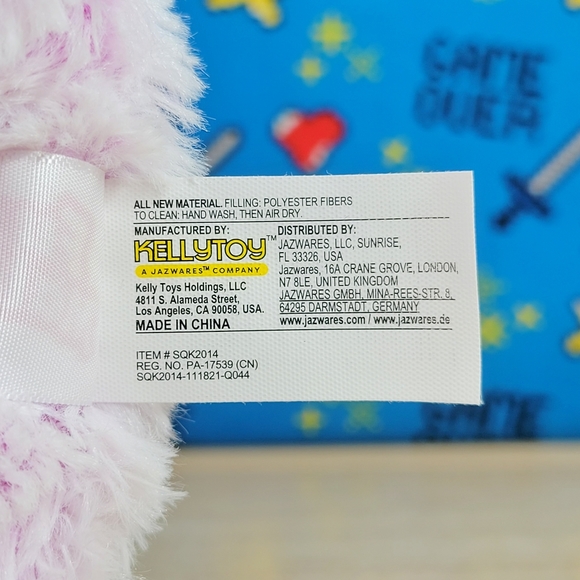 Squishmallow Monica the Axolotl 12" UltraSoft Fuzzamallow Sealife Toy Plush NWT - Picture 4 of 6